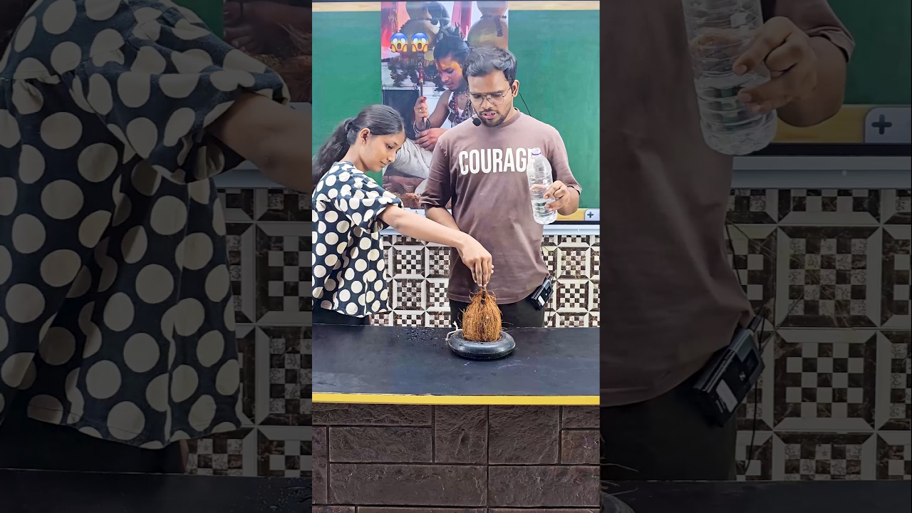 पानी से नारियल में कैसे लगी आग science vs pakhand #science #education #physics #learning #experiment