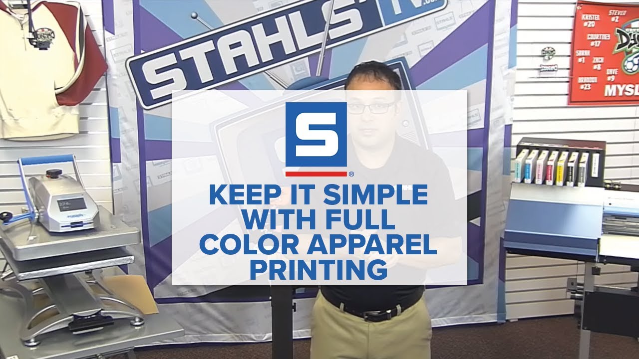 Keep it Simple with Full Color Apparel Printing