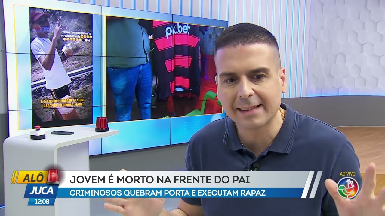 Jovem é morto na frente do pai: criminosos invadem e matam jovem em casa | ALÔ JUCA | TV ARATU