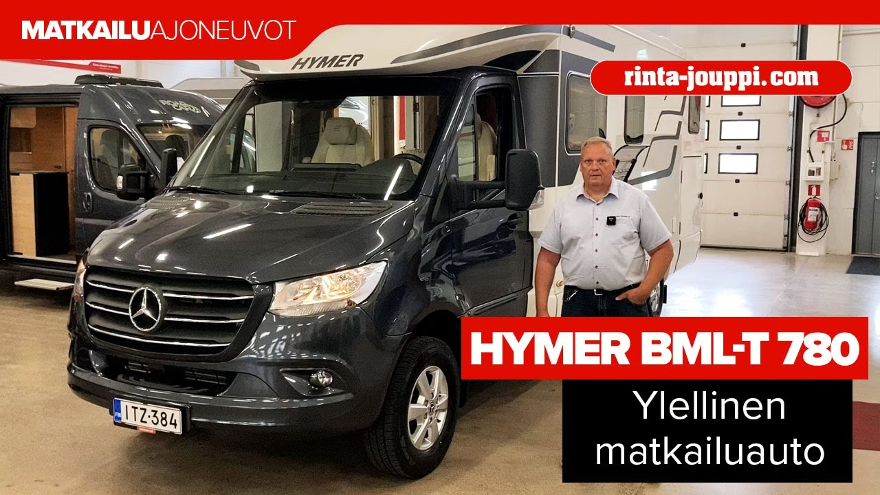 Ylellinen Hymer BML-T 780 -matkailuauto