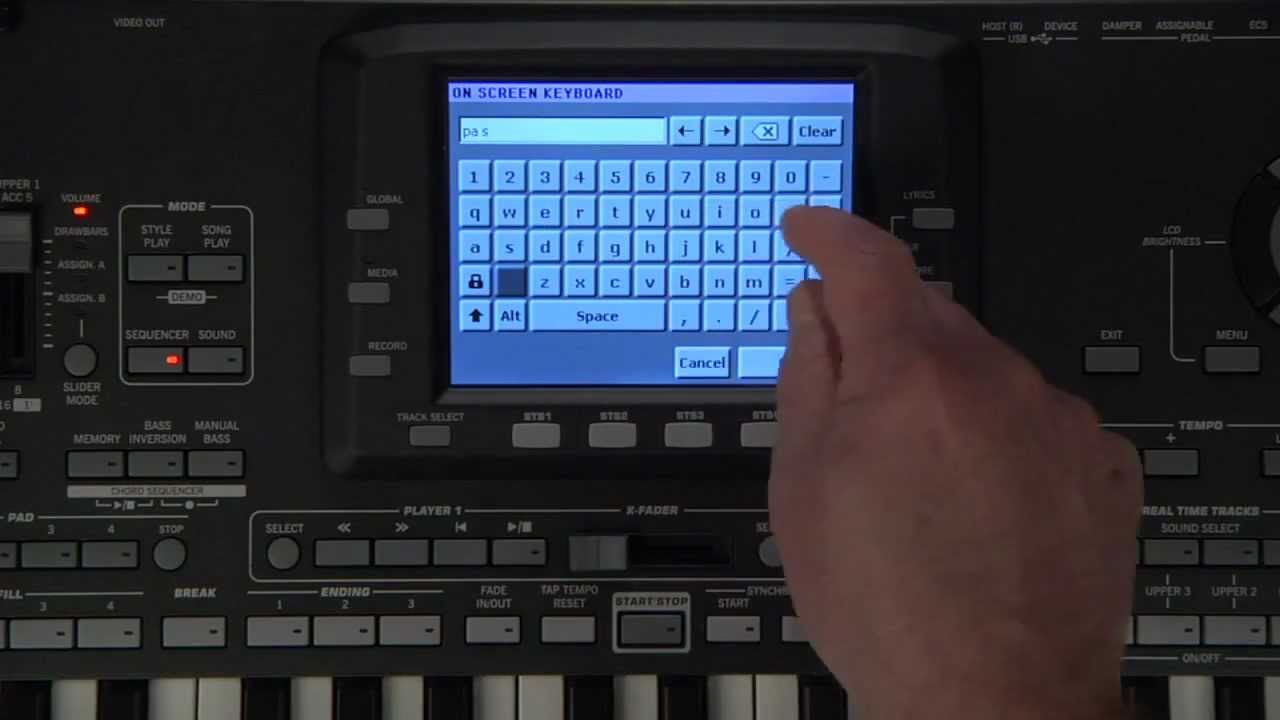 Видеоруководство Korg Pa3X, часть 1 — Введение и навигация