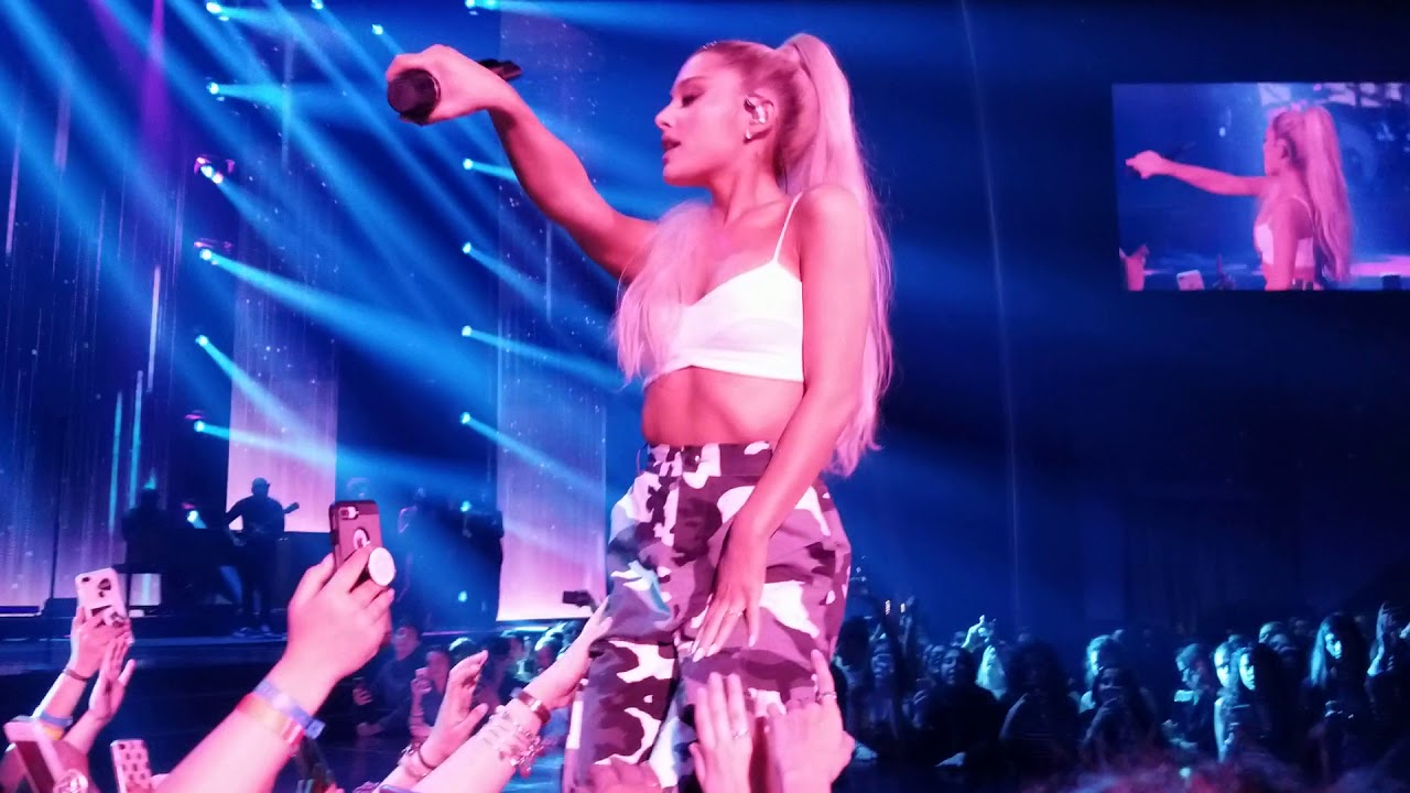 Ariana Grande (live)- Side to Side- Youtube Brandcast- 5/3/18