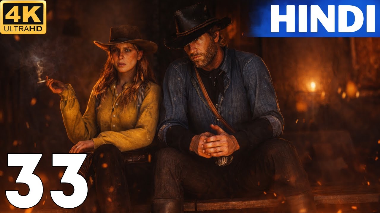 RDR2 Hindi Gameplay Part 33 - Sadie ने लिया अपना बदला!🩸Colm की फाँसी! ⚖️ Army से चुराया Dynamite 🧨