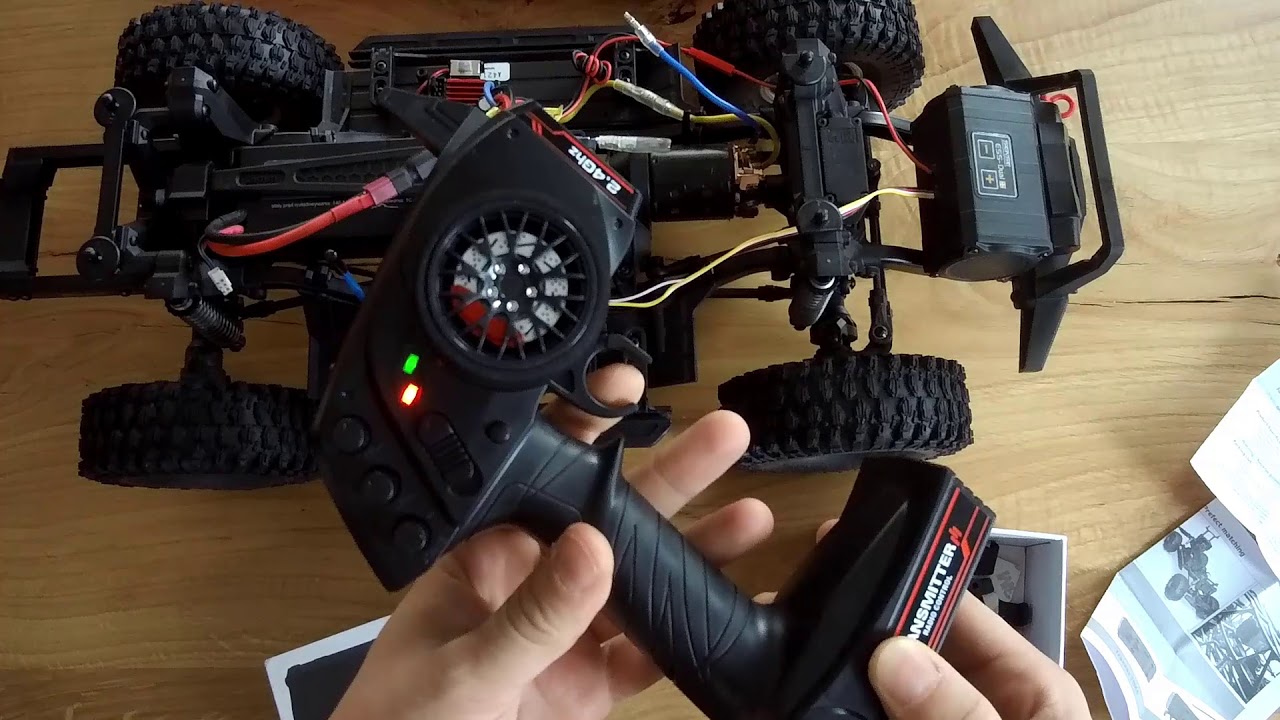 ESS DUAL Traxxas TRX4 SPORT - pokaz i kalibracja.