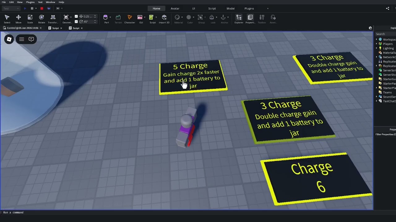 Making a roblox game Pt 2