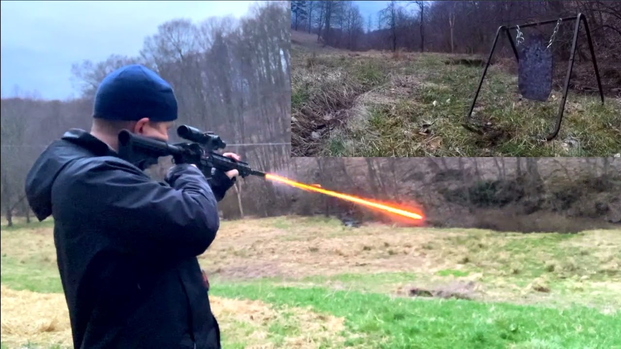 Tracers and a Tippmann Arms M4 22.