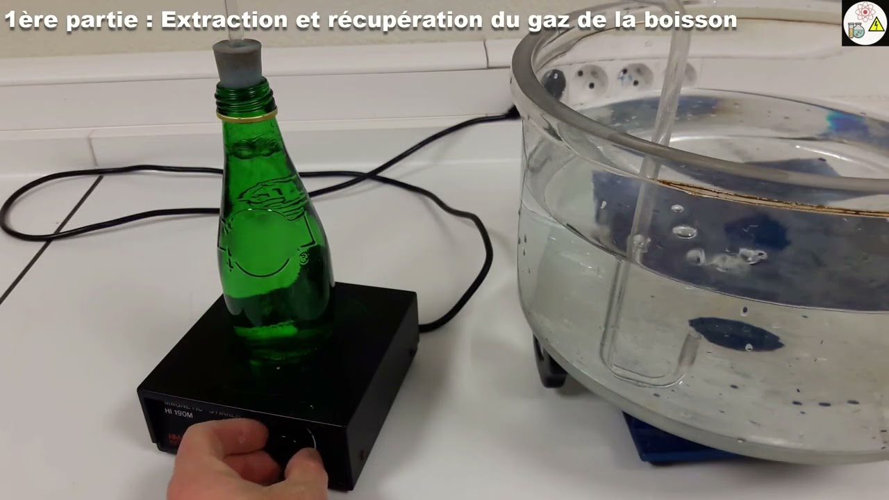 Quel gaz contiennent les boissons gazeuses ?
