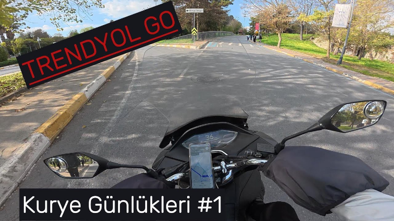 Kurye Günlükleri #1 Trendyol Go PCX125