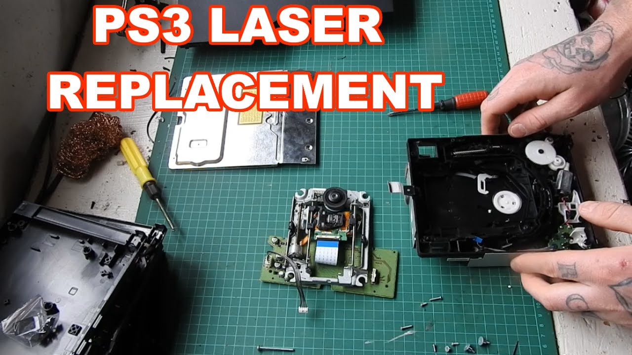 PS3 CECH 2003A Laser Replacement Wasn't Reading Blu Ray Discs