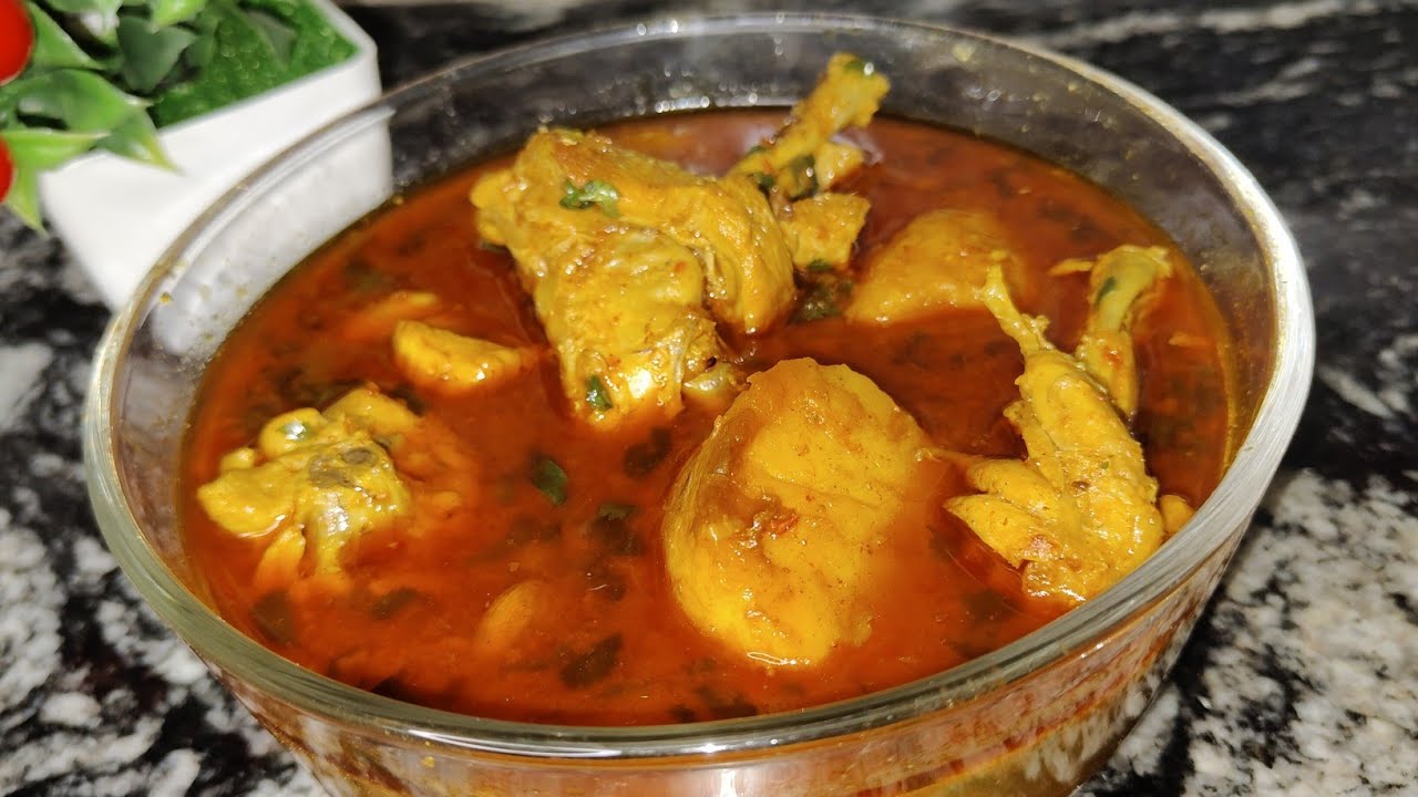 আলু দিয়ে মুরগির পাতলা ঝোল | chicken jhol recipe bengali style| Simple & easy chicken curry recipe