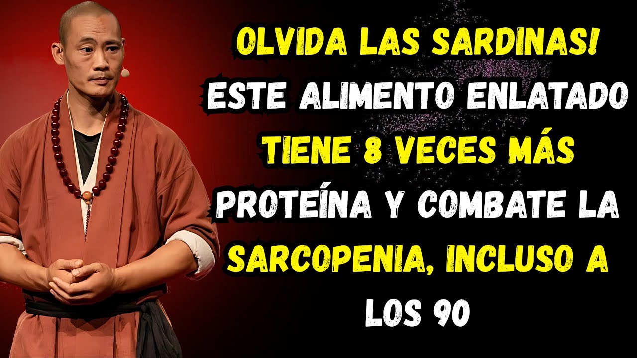 Olvida las sardinas! Este alimento construye m&uacute;sculo y combate la sarcopenia. | shi heng yi