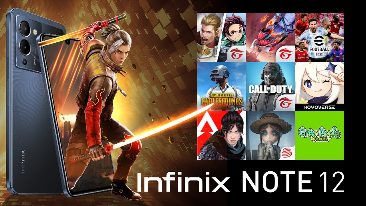 INFINIX NOTE 12 G96 โหมดเกมส์ บันทึกหน้าจอ ทดสอบเกมส์ฮิต