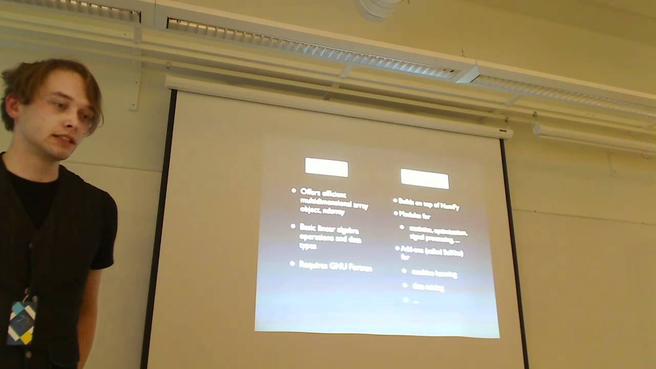 Python for Data Science - Harri Hämäläinen - Pycon Finland 2011