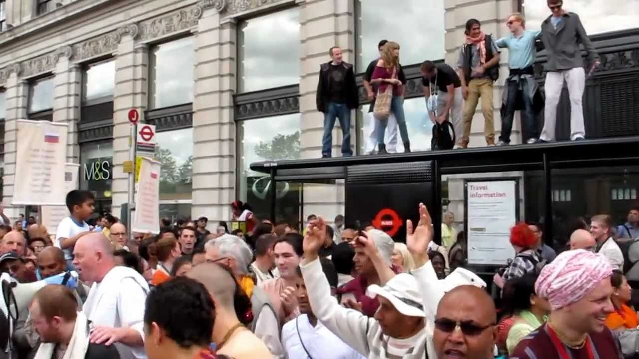 The Hare Krishna London Rathayatra in 2012.