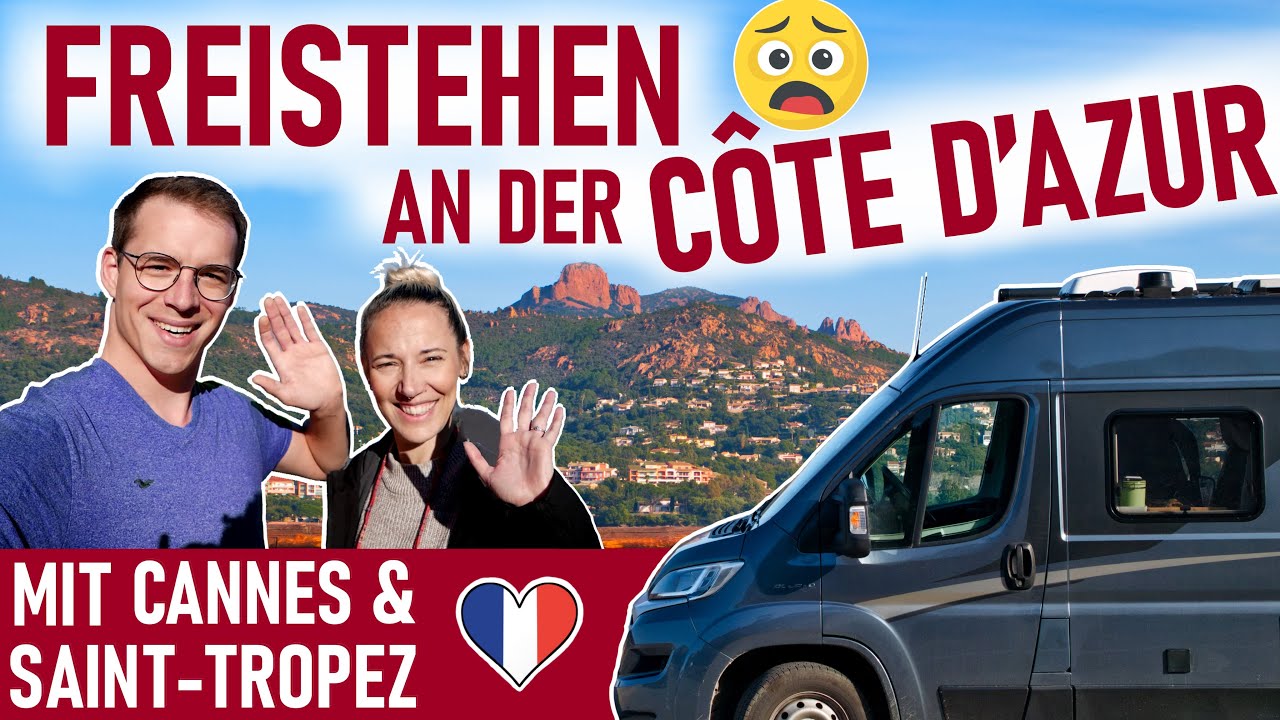 Der SCHÖNSTE Ort der CÔTE D'AZUR? 🏖️ - Saint-Tropez & Cannes - mit dem Wohnmobil in Frankreich🇫🇷