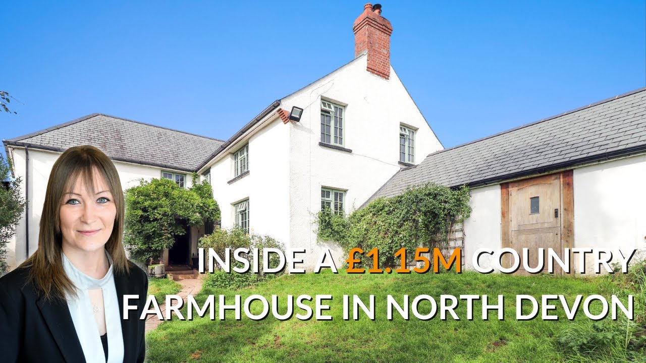 Inside aa £1.15 million country farmhouse in North Devon | Property Tour