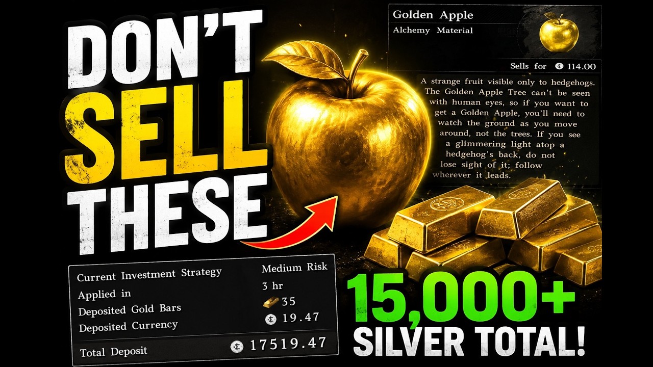 Over 15,000 Silver in No Time! After 800 hrs. played this is GOLDEN APPLE HEAVEN! By Far#rambocooks