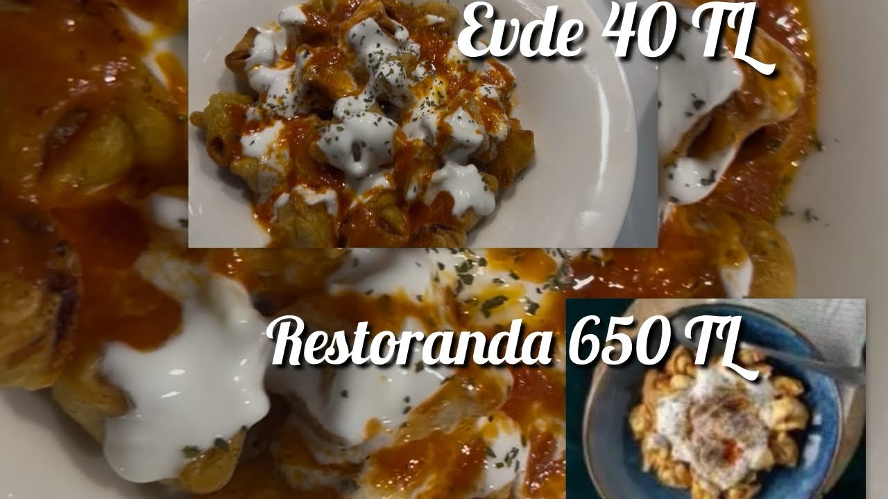 Restoran mantısını evde yaptım🔥Aradaki tek fark fiyatı 😉