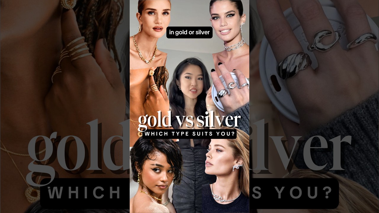 Золото или серебро: что вам больше подходит? ✨ #styleguide #ootdguide #styletips #fashionadvice