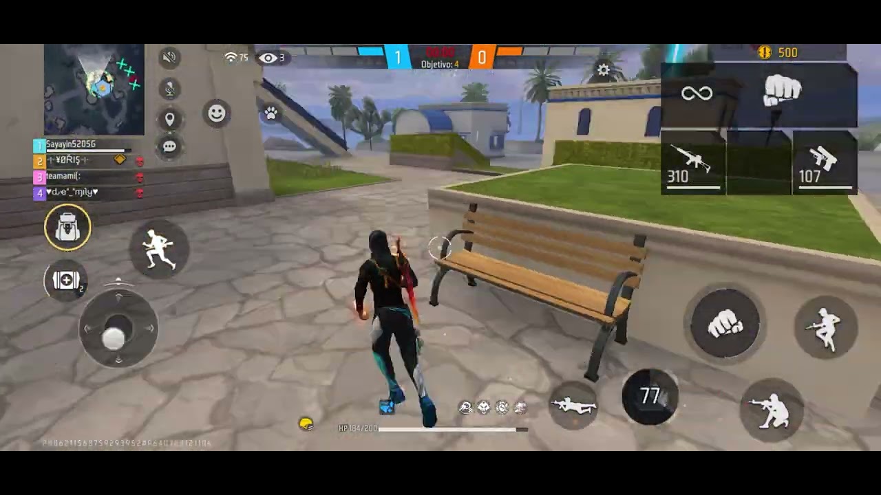 DE CLASIFICATORIA SIN HABLR FREE FIRE #freefire 