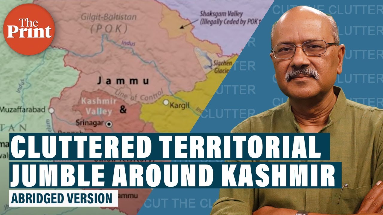 Territorial jumble around Kashmir: Ladakh, Aksai Chin, Pamirs, Siachen, Shaksgam, Wakhan Corridor