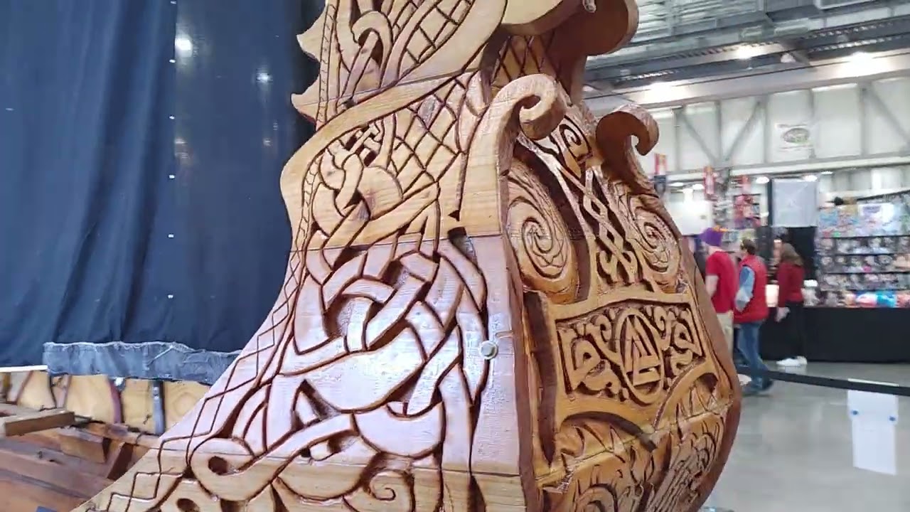 Fire Breathing Viking Boat Bonus Footage
