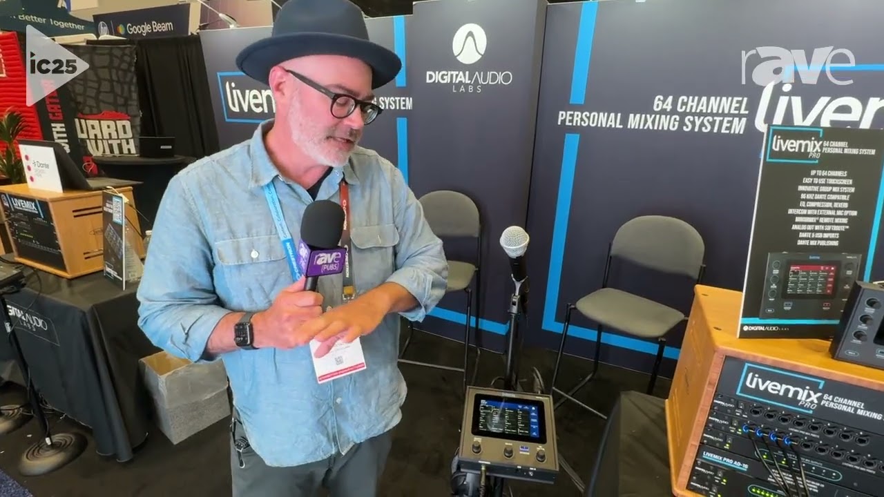InfoComm 2025: Digital Audio Labs Highlights LIVEMIX PRO, a Scalable Personal Audio System