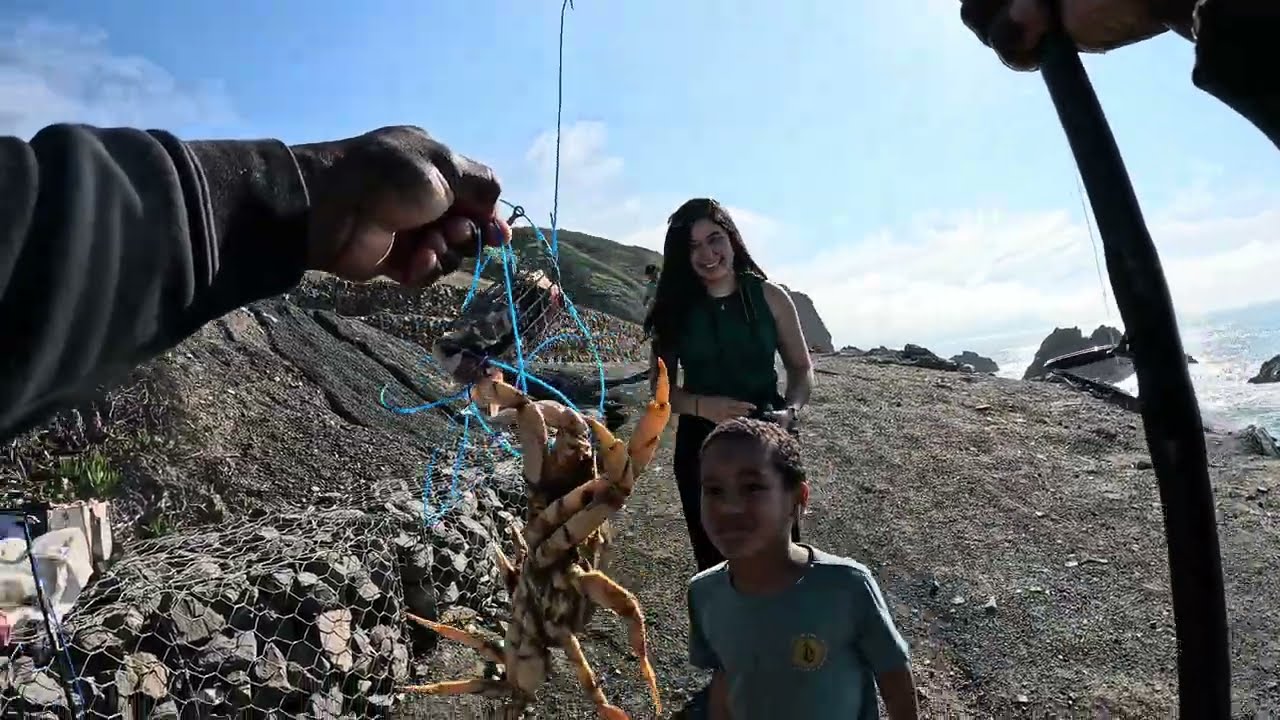 Crabbing at Mussel Rock | Bigger Haul on Day 2 (5 Crabs!) 🦀 🦀🦀🦀🦀