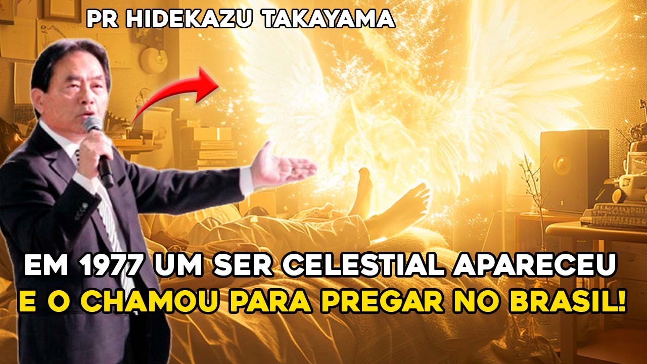PASTOR HIDEKAZU TAKAYAMA CONTA COMO DEUS O CHAMOU PARA PREGAR NO BRASIL!