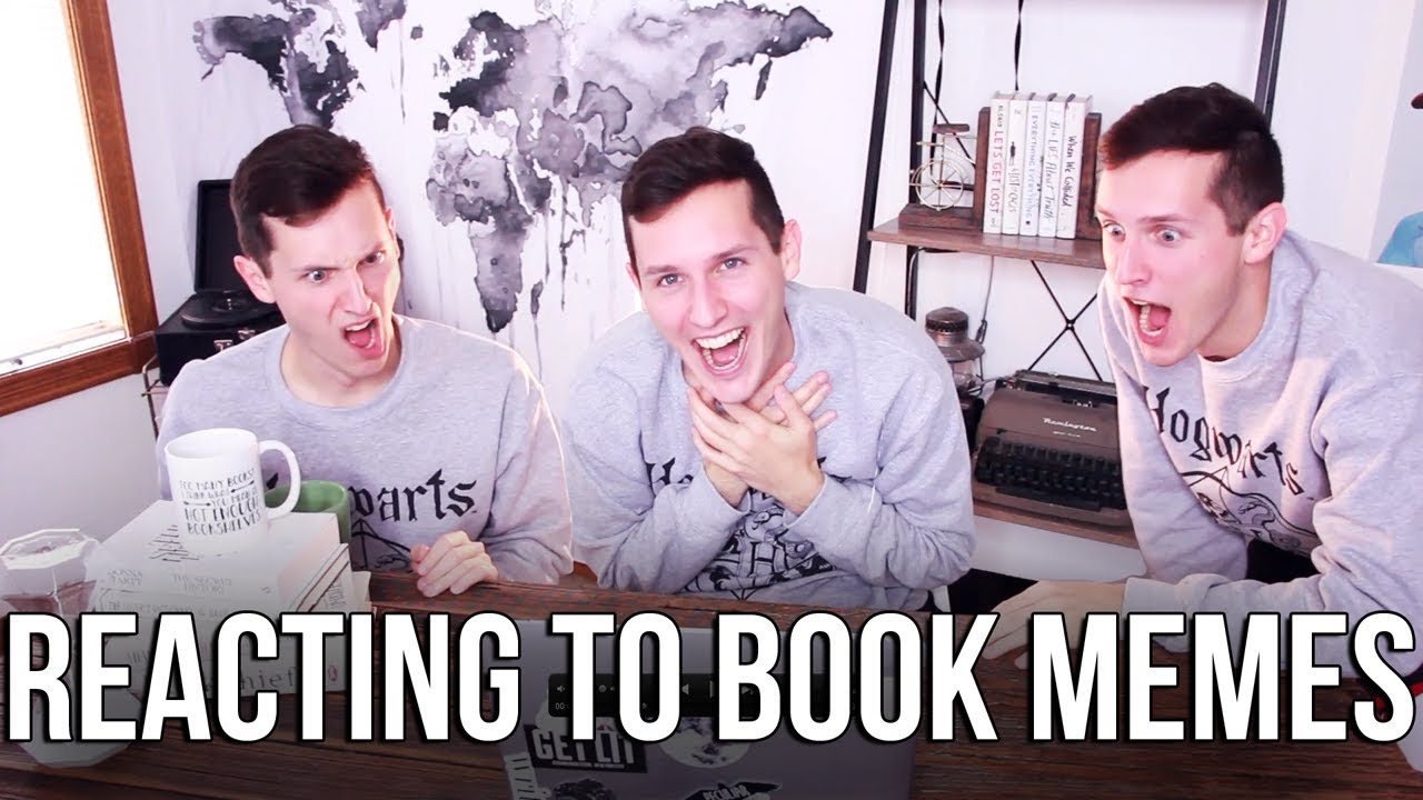 REACTING TO BOOK MEMES