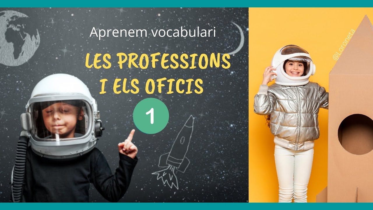 VOCABULARI. Endevinem les professions i oficis 1 - Audició i llenguatge.