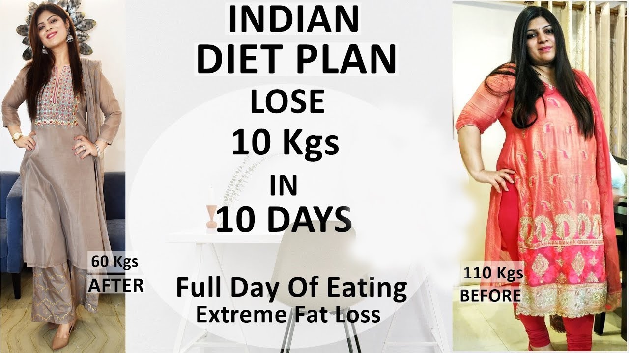 Indian Diet Plan Full Day Eating |Lose Weight Fast In Hindi | Lose 10 Kgs In 10 Days|Dr Shikha Singh