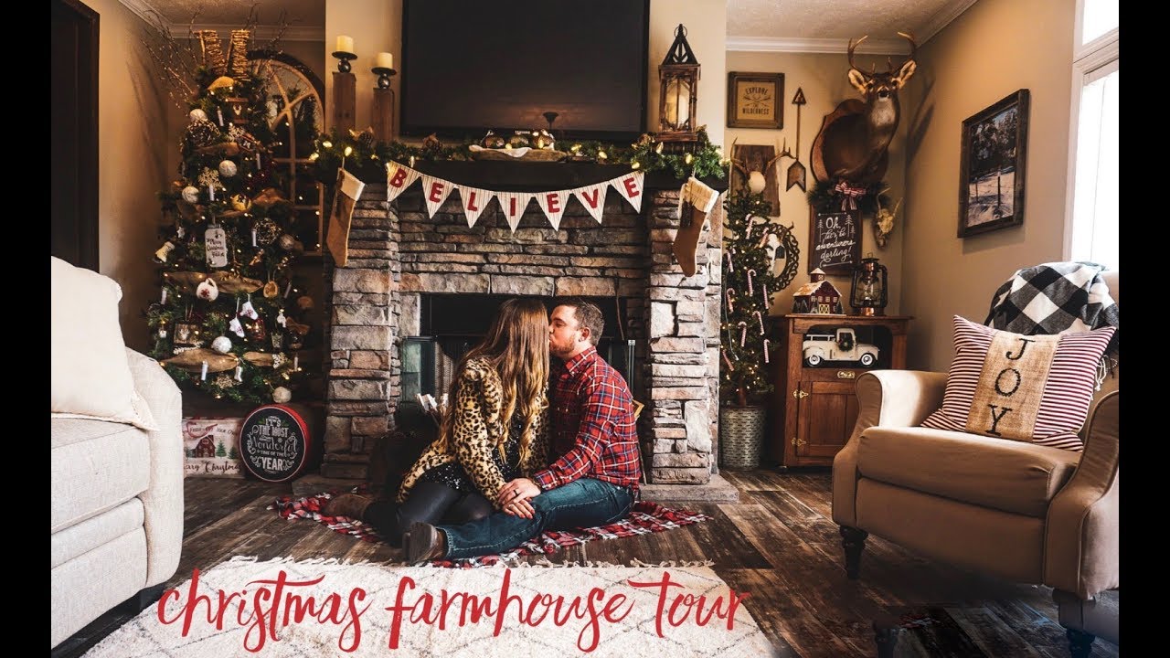Our Farmhouse Christmas Home Tour 2018