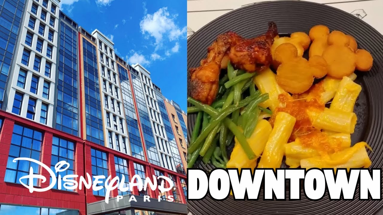 🍔 Downtown Restaurant at Hotel New York Art of Marvel | Disneyland Paris Food Guide & shop tour