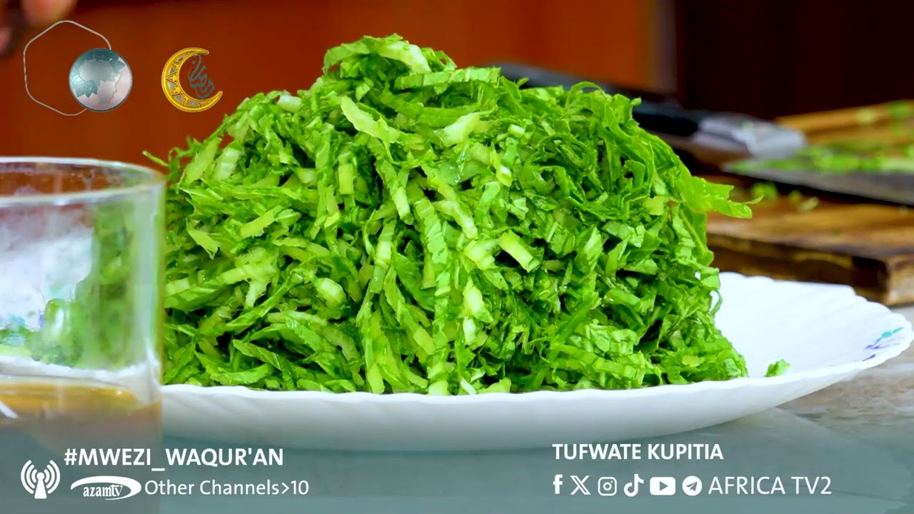 JINSI YA KUPIKA SPINACHI KITALAMU ZAIDI | MAPISHI #AFRICATV2