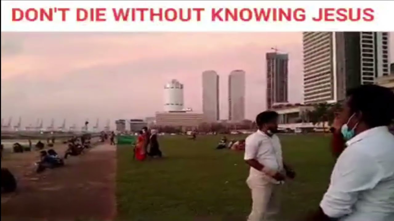 Preaching the Gospel in Colombo Srilanka | Sivanesh Raj