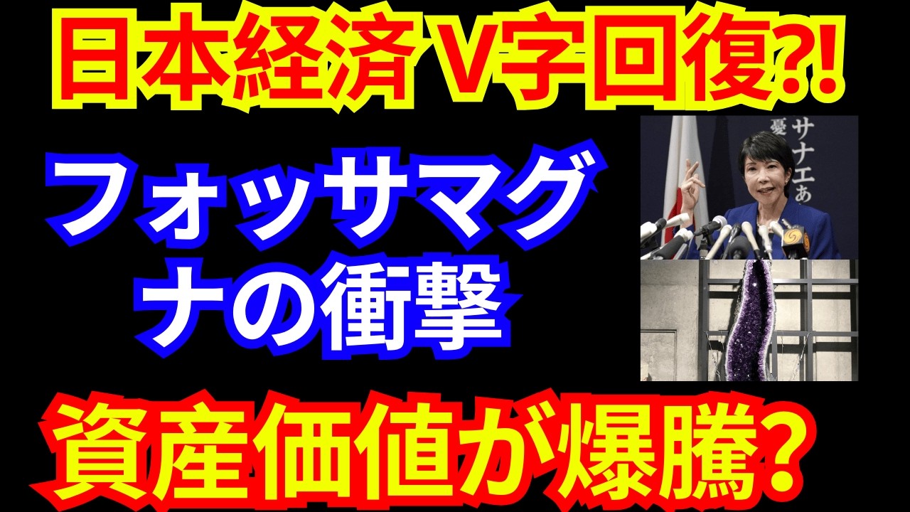 【速報！】【国民全員必見】フォッサマグナの宝石発掘を国が緊急会見！なぜ今なのか？隠された経済的メリットを暴露。|お金と経済の視点
