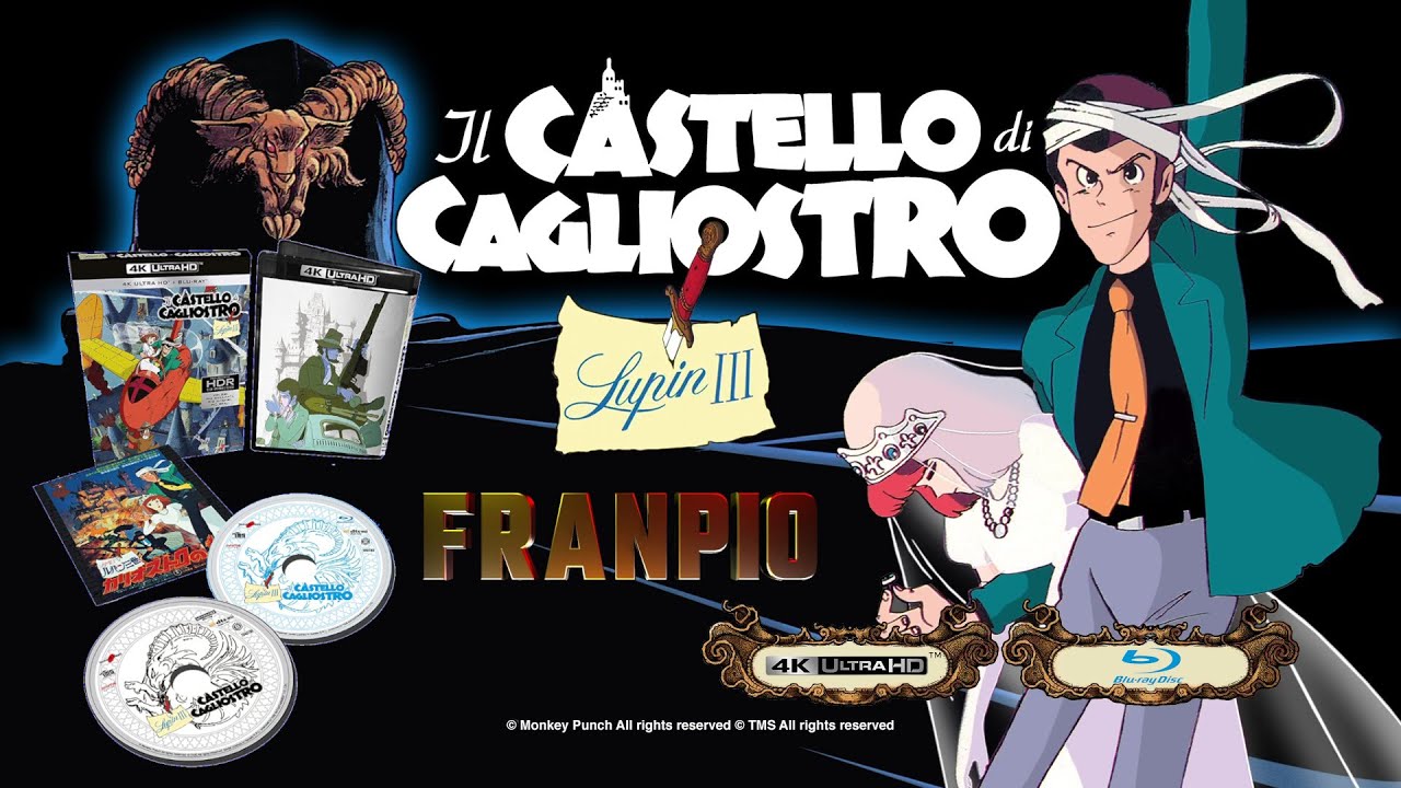 Lupin III - Il castello di Cagliostro (4K ULTRA HD + Bluray Disc)