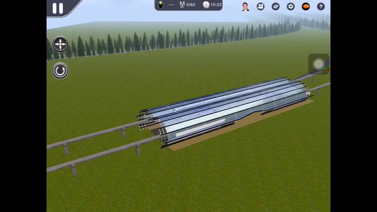 Trainz Simluator 2: testing the Maglev system on the Frowny13 corridor
