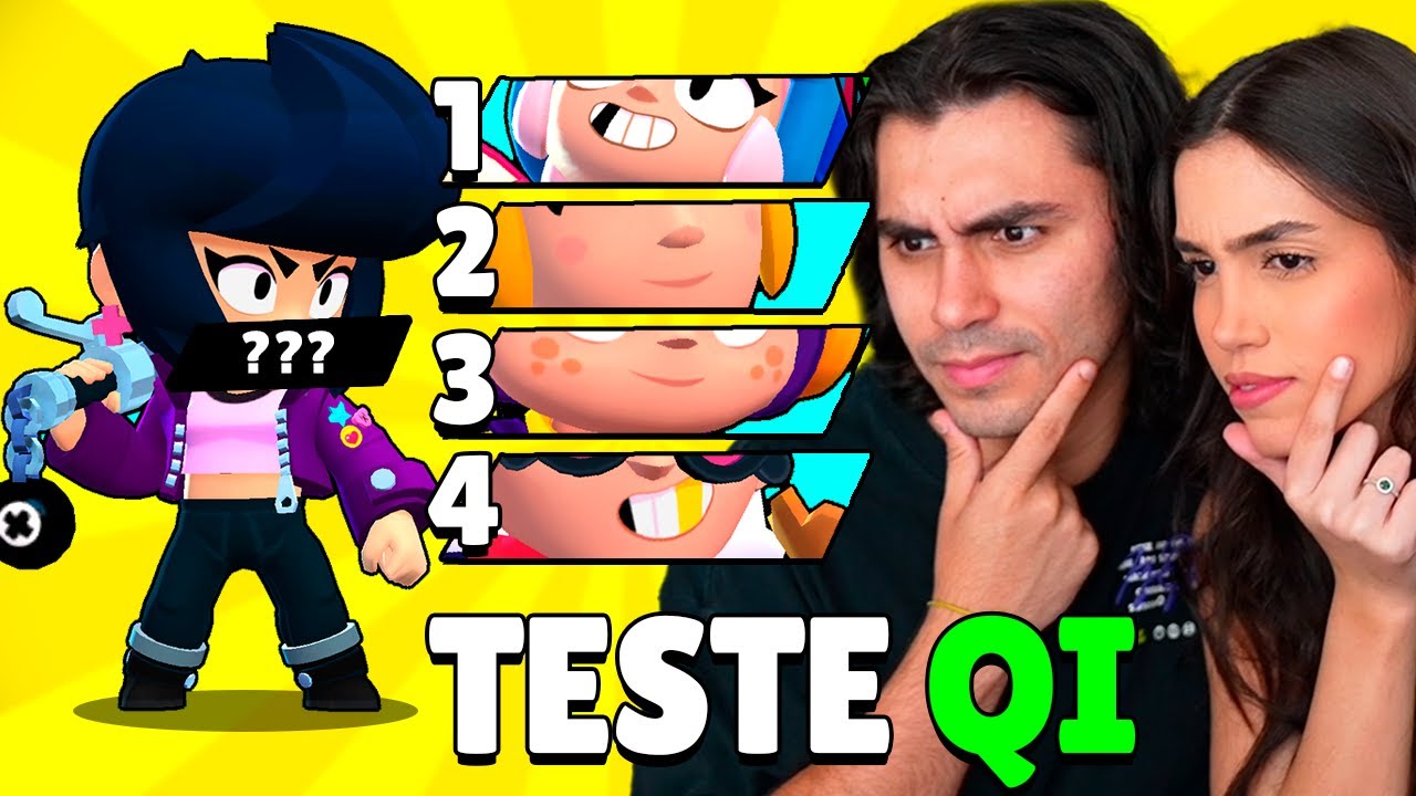Desafio: Teste de QI com Minha Namorada sobre Brawl Stars