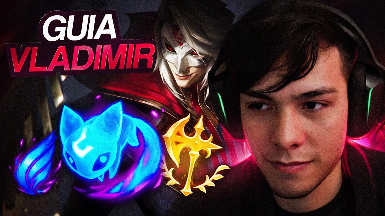 GUIA DE COMO JOGAR DE VLADIMIR  RUNAS/BUILDS/SPELLS/COMBOS.