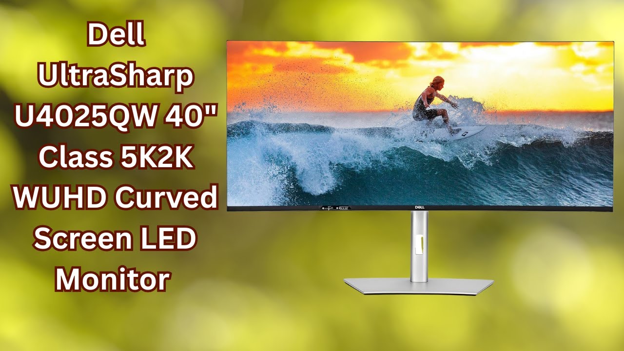 Dell UltraSharp U4025QW Monitor – The Ultimate Screen for Efficiency – REVIEW