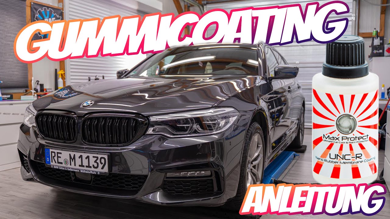 Max Protect UNC-R GUMMICOATING für dein Auto 🔥 GLOSSBOSS Anleitung zur Gummibeschichtung 🚀