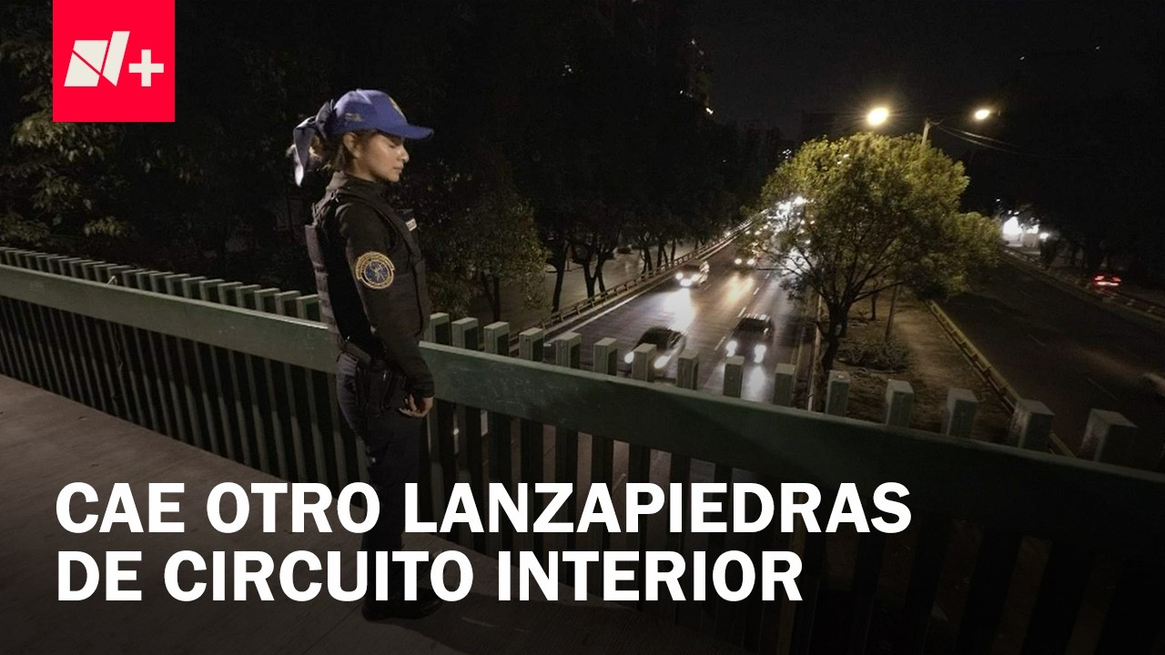 Realizan una Cuarta Detención por Agresiones con Piedras en Circuito Interior