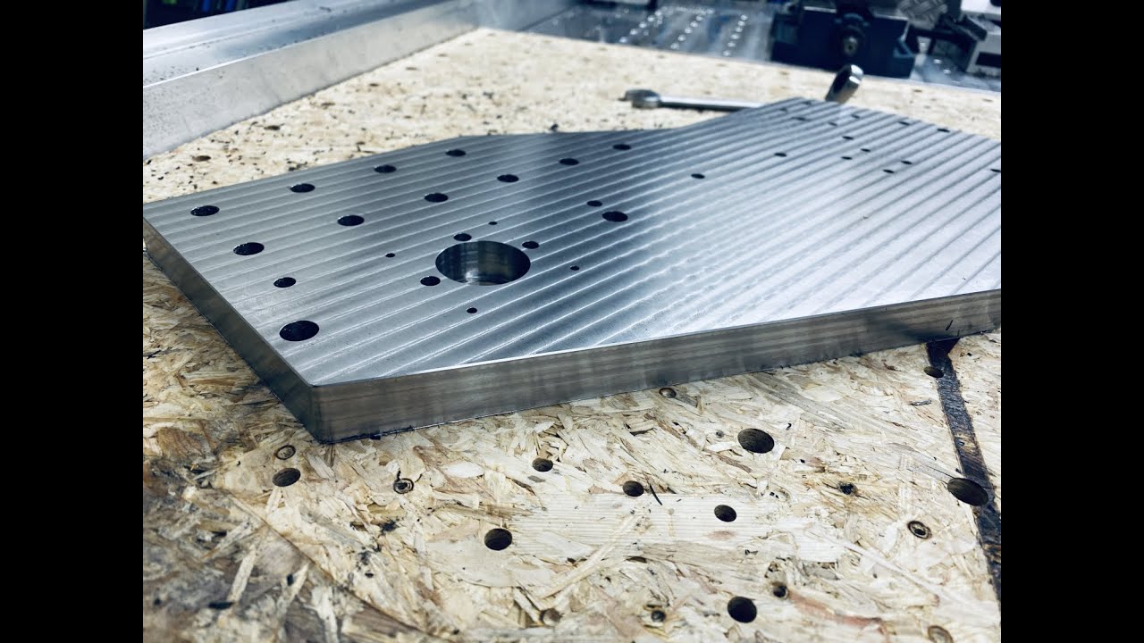 Let's make a part: Milling Steel on CNC Router (Gantry Side Walls - Reboot Series)
