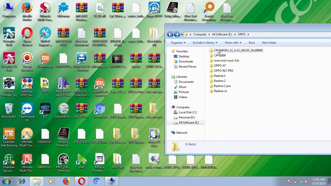 Flash Oppo Free Crack msm 2019