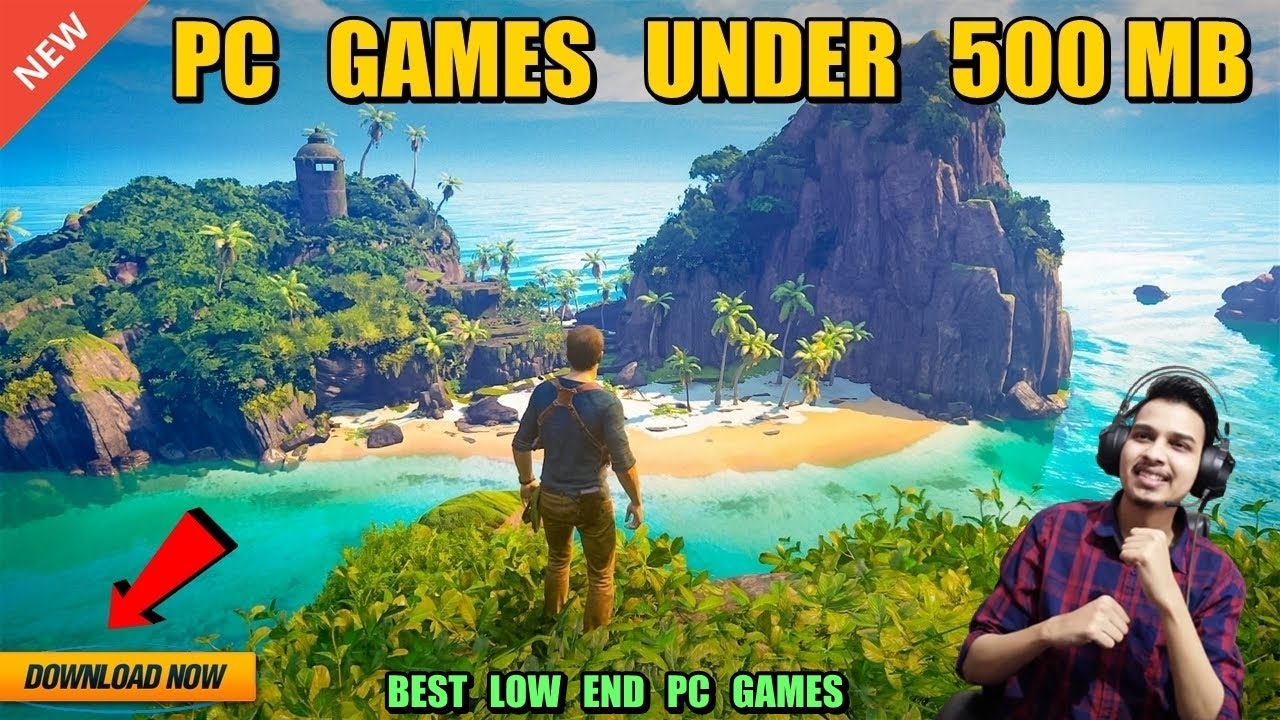 Best Low End PC Games Under 500MB & 1GB Size || Best 500MB Size PC Games || One Take Gamer
