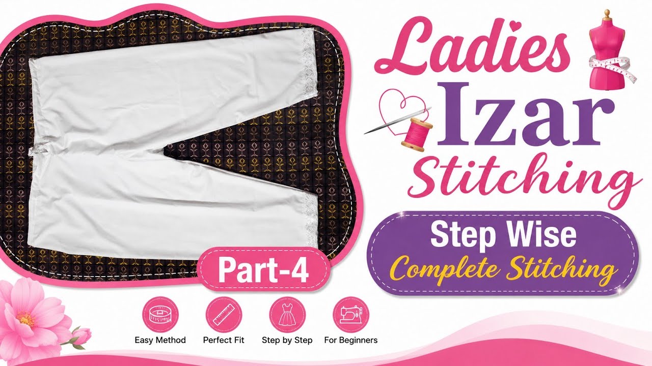 How To Stitch Ladies Izar
