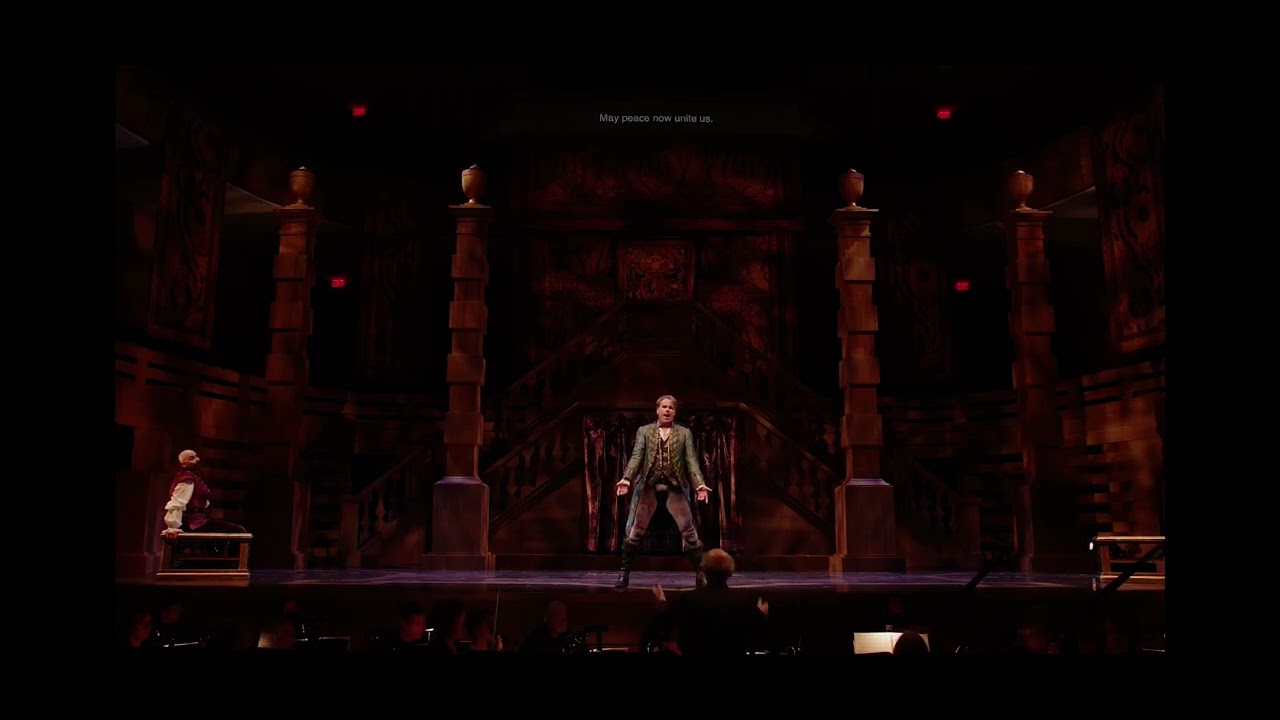 Christopher Dunham as Achis - &ldquo;David et Jonathas&rdquo; Charpentier - Opera Atelier - 2025  - Act I