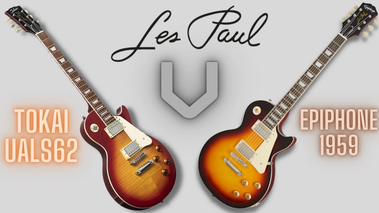 Epiphone 1959 vs Tokai UALS62 | Les Paul-Off